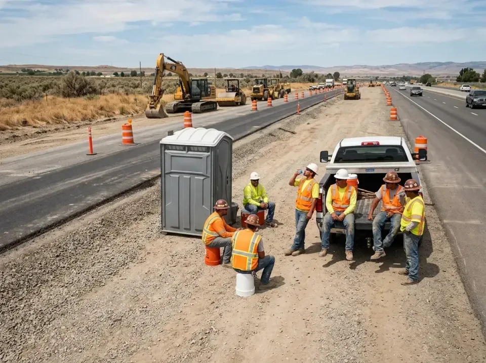 highway-road-construction-crew-007 — frequently asked questions, Porta Potty and Restroom Rentals in Eastland, TX